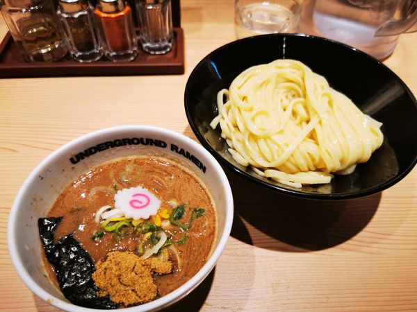 「つけめん」@頑者 UNDERGROUND RAMEN 川越駅店の写真
