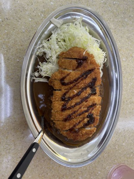 「Lカツカレー 890円」@カレーのチャンピオン 本店の写真