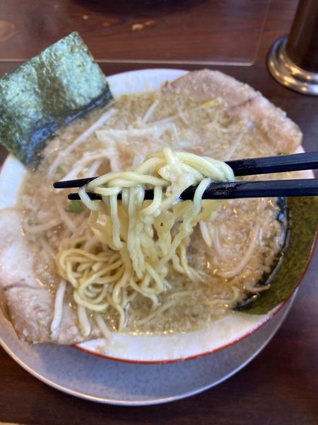 「だるまらーめん中盛背脂多め920」@だるまや 女池店の写真