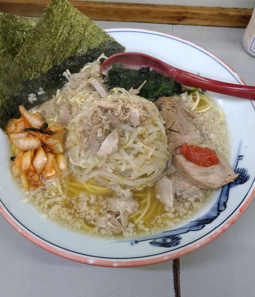 「ラーメン+もやし」@ラーメンショップ 122号騎西店の写真