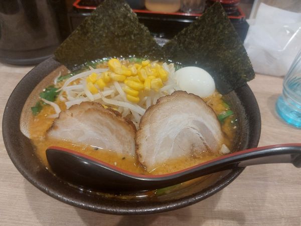 「特製みそらーめん(こってり)大盛」@麺酒坊 林の写真