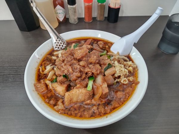 「スタ満ソバ　900」@元祖スタミナ満点らーめんすず鬼 狭山ヶ丘分店の写真