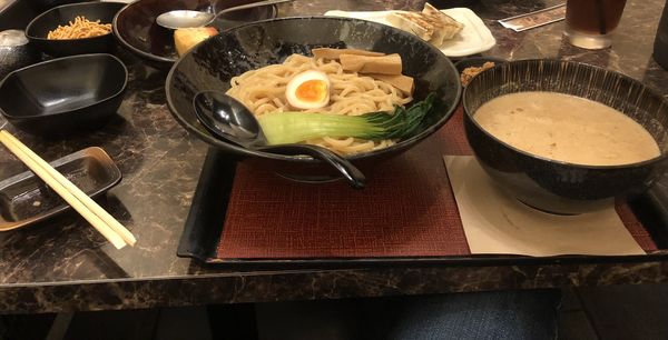 「胡麻味噌坦々つけ麺」@麺匠 竹虎 新宿店の写真