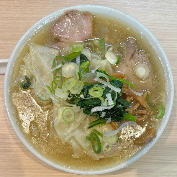 「ワンタンメン（塩）」@桜上水 船越の写真
