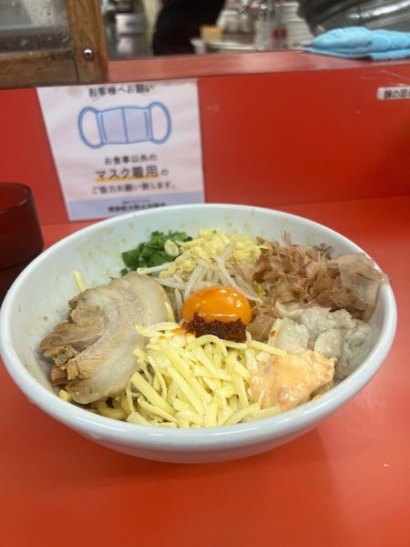 「まぜそば小　1000円」@らー麺 ぶたのジョーの写真