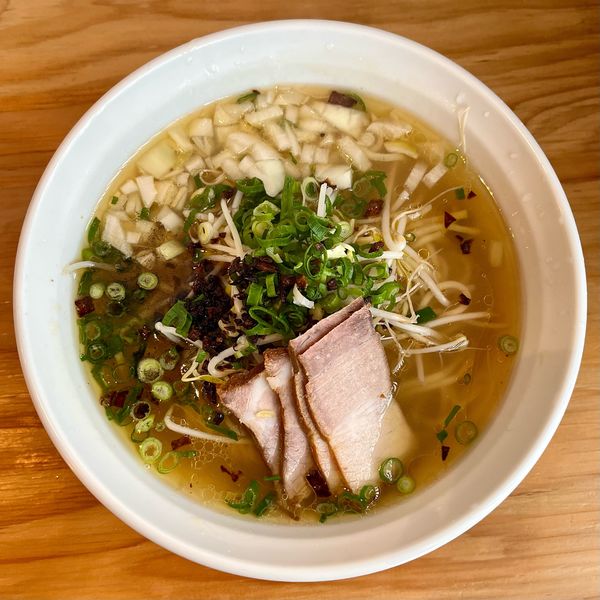 「ラーメン（750円）」@ラーメン専門 天満の写真