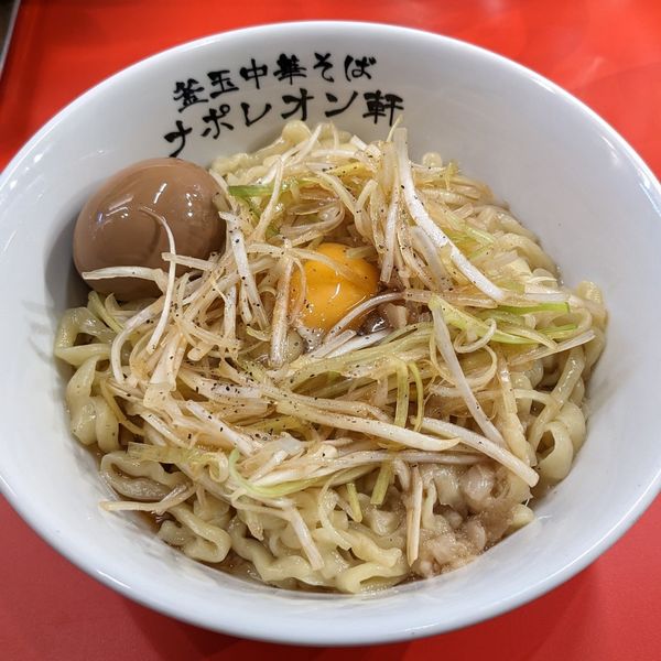 「釜玉(大)」@釜玉中華そば ナポレオン軒の写真