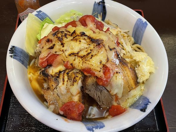 「ピザ二郎 ¥1250」@らーめん駒 安城店の写真