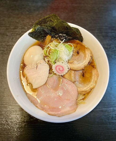 「特製手揉み中華そば」@麺処 むら井の写真