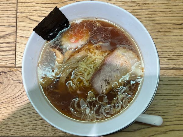 「極上煮干しラーメン(正油味)」@支那そば 勝丸 新横浜ラーメン博物館の写真