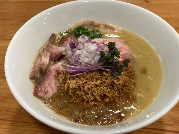 「チャーシュー濃厚鶏そば」@アメノオトの写真