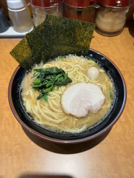 「豚骨ラーメン」@横浜家系ラーメン 明豊家 下丸子店の写真