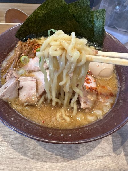 「特製背脂生姜」@九段下 中路の写真