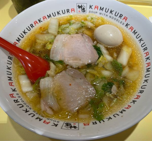 「煮玉子ラーメン」@どうとんぼり神座 新宿京王モール店の写真