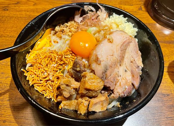 「まぜそば」@ラーメン ジャンクスの写真