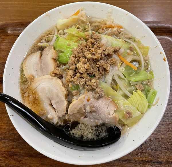 「直久郎 大盛」@らーめん直久 新宿西口店の写真