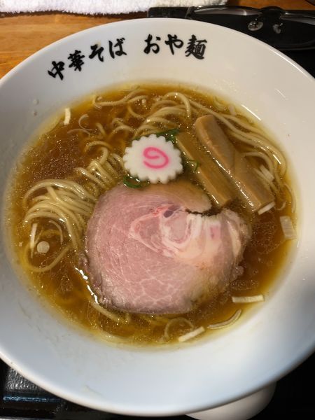 「中華そば醤油」@中華そば おや麺の写真