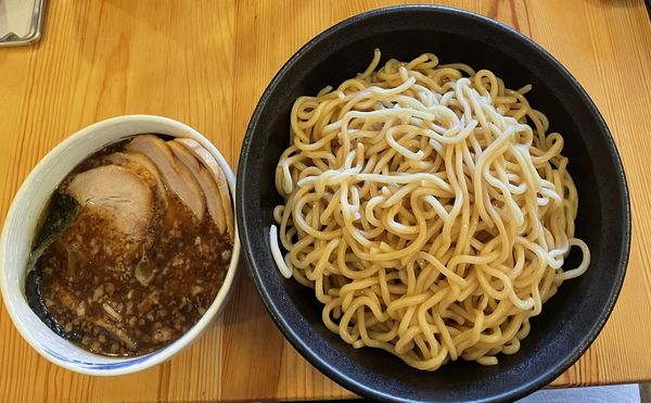 「つけ麺 中盛 チャーシュー」@つけ麺らーめん 蓮の写真