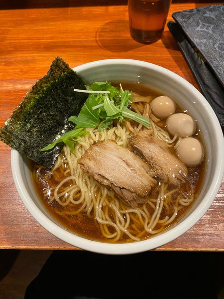 「醤油ラーメン味玉大盛り」@麺屋 江武里の写真
