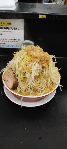 「ラーメン大　500」@とんこつラーメン男盛の写真