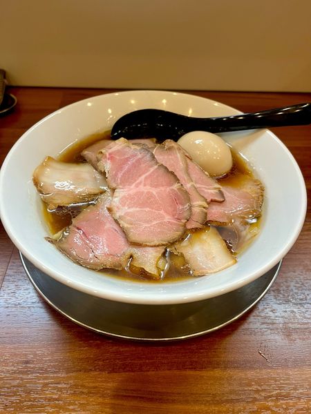 「特製中華そば」@純手打ち だるまの写真