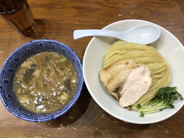「煮干しつけ麺　大」@麺や百日紅の写真