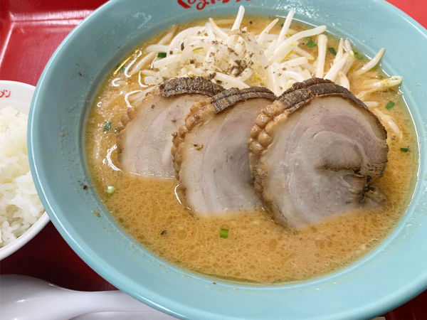 「みそラーメン」@くるまやラーメン 宇都宮今泉店の写真
