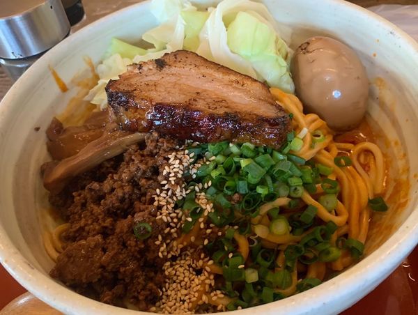 「汁なし担々麺」@支那そば 竹風の写真