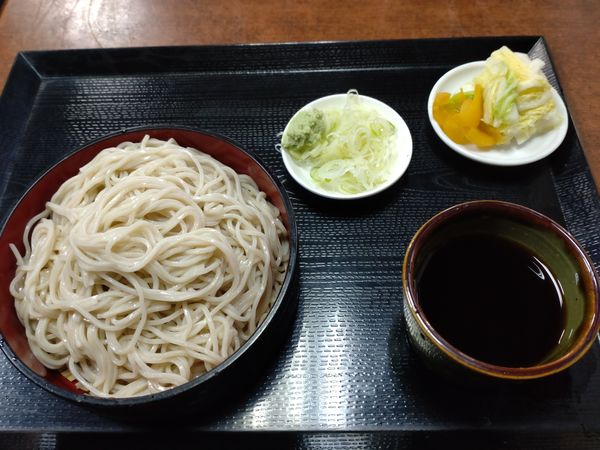 「えび天入りカレー丼セット 950円 ※」@生蕎麦 満留賀の写真
