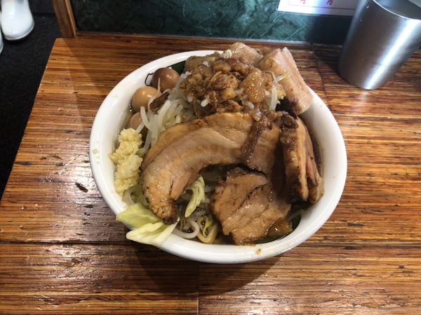 「雷そば(並)」@雷 松戸駅東口店の写真