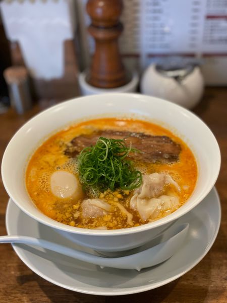 「坦々麺(雲呑)」@創作麺工房 鳴龍の写真