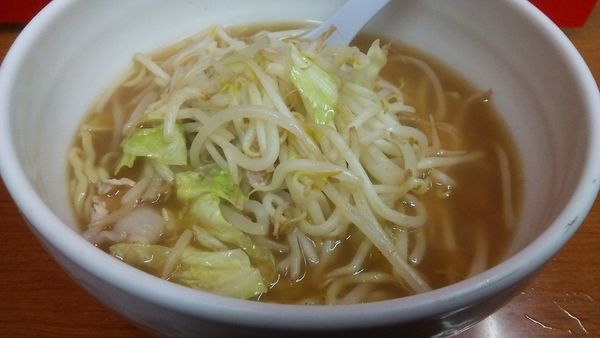 「限定タンメン（並） 830円」@麺 えどやの写真