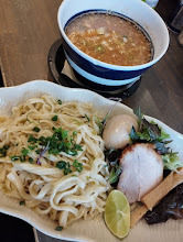 「ランチ 五目そば(550)＋半チャーハン(165)」@長城飯店の写真