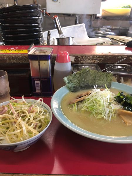 「塩ラーメンセット　1100円」@ラーメンショップ 大師店の写真