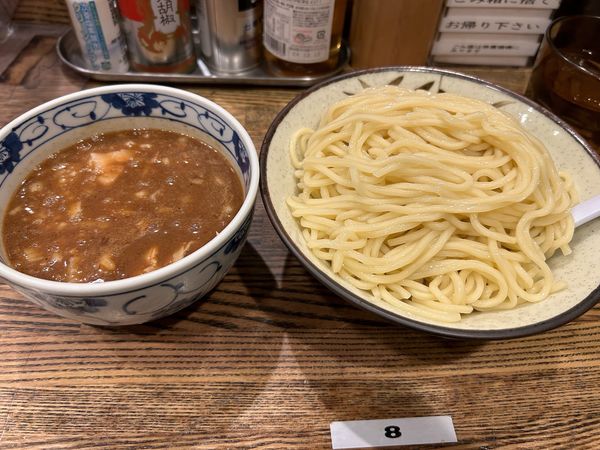 「濃厚鶏つけ麺」@新橋 纏の写真