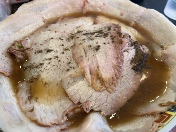 「チャーシューメン 1100円」@もっこす 松原店の写真