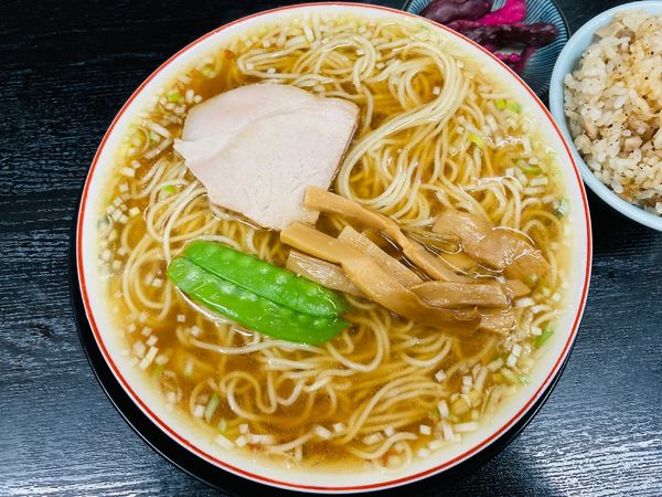 「中華そばランチ」@中華そば みずさわ屋の写真