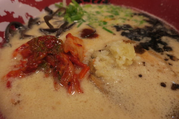 「牛じゃんラーメン（キムチ入り）」@ラーメン まこと屋 イオン長田南ショッピングセンター店の写真