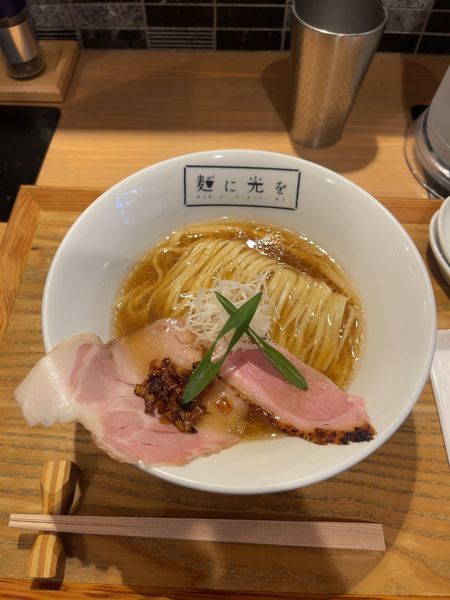 「HIP HOP（鴨そば） 890円」@麺に光をの写真
