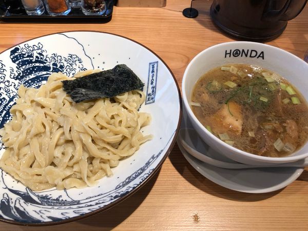 「自家製手揉みつけめん醤油」@本田麺業 神田西口駅前店の写真