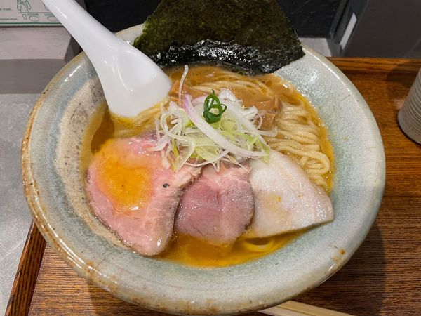 「清濁らあめん　900円」@Homemade Ramen 青麦の写真