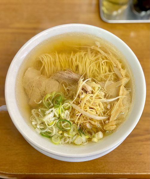 「ねぎ生姜らぁめん」@麺処 暁商店の写真