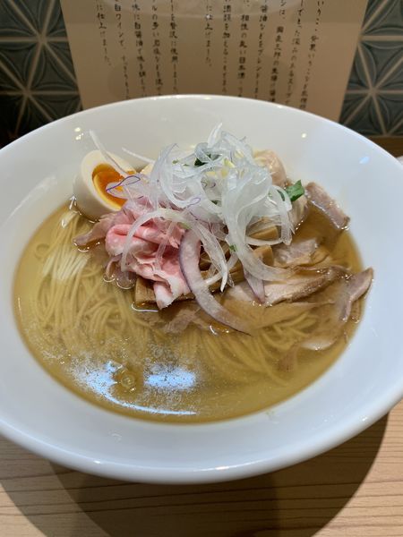「特製塩ラーメン」@セキレイ 〜NIBOSHI no D5〜の写真