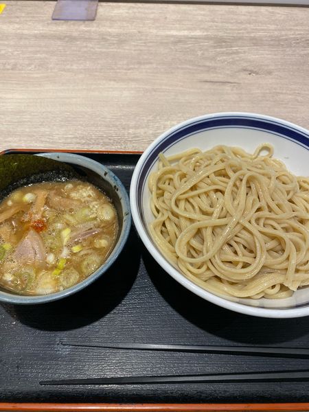 「つけめん➕大盛」@旨い安い腹いっぱい 幕張店の写真