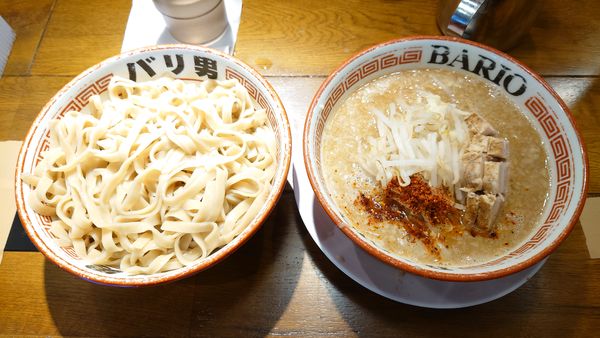 「つけ麺 1000円」@らーめんバリ男 大門店の写真