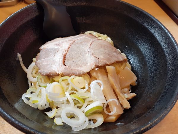 「しょうゆ油そば」@味の天徳 柿生店の写真