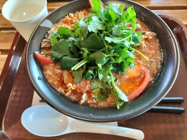 「酸辣トマト麺950円税込み」@らーめん 愛彩流の写真