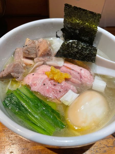 「特製鴨中華 塩」@満鶏軒の写真