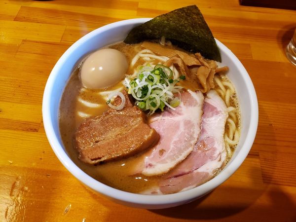 「特製ら～麺　大盛」@つけ麺 燕武の写真