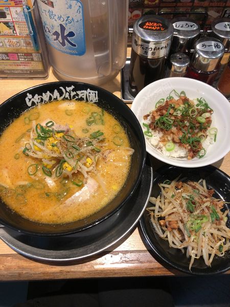「黄金の味噌ラーメン」@らあめん花月嵐 新大久保店の写真